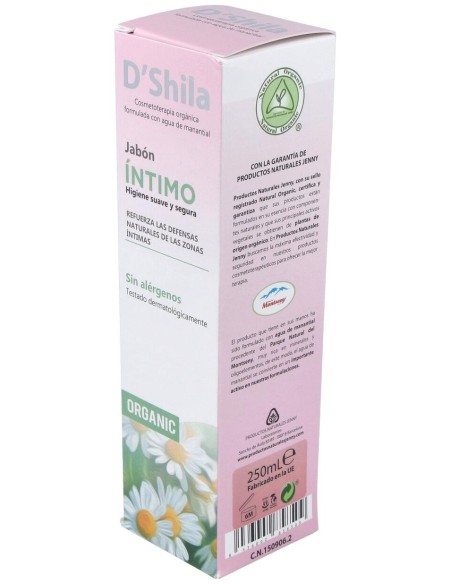 Jabon Intimo Higiene Suave Y Segura 250Ml.
