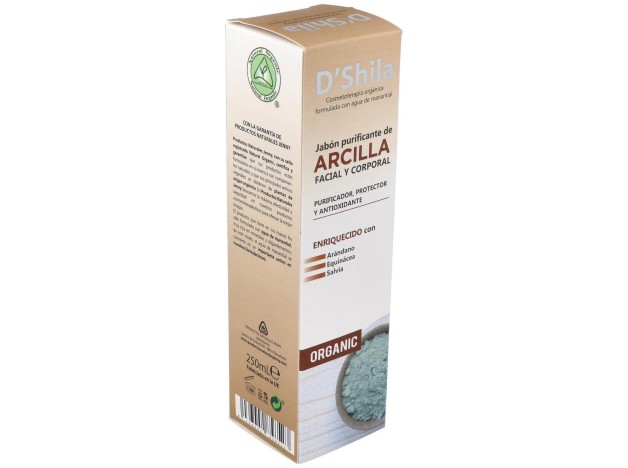 D'Shila Jabón Purificante Arcilla Piel Mixta 250Ml
