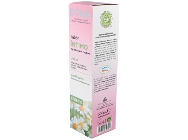 Jabon Intimo Higiene Suave Y Segura 500Ml.