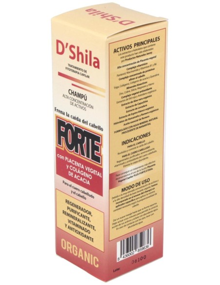 Champu Forte Con Placenta Vegetal Y Colageno 125Ml