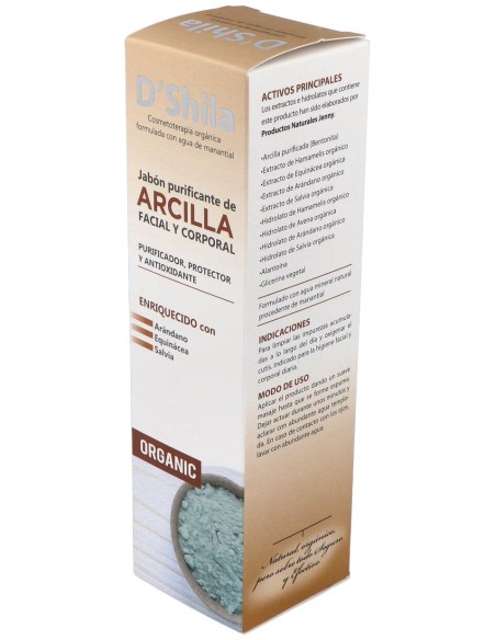 D'Shila Jabón Purificante Arcilla Piel Mixta 250Ml