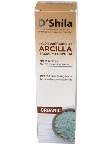 D'Shila Jabón Purificante Arcilla Piel Mixta 250Ml