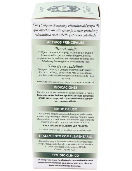 D'Shila Champu Proteico Coco 300Ml
