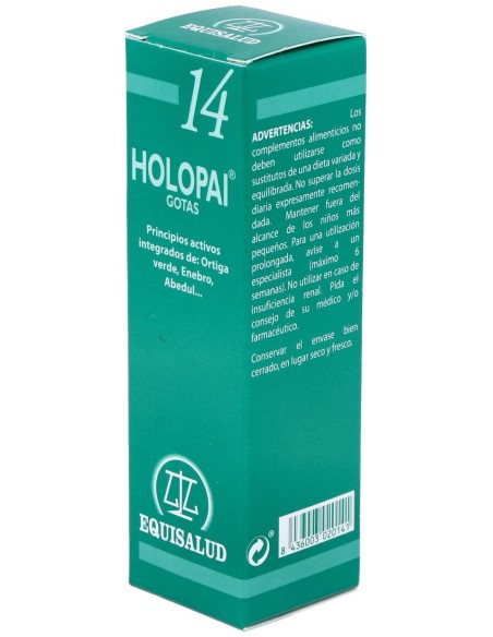 Pai-14 Holopai (Regulador Ac.Urico)