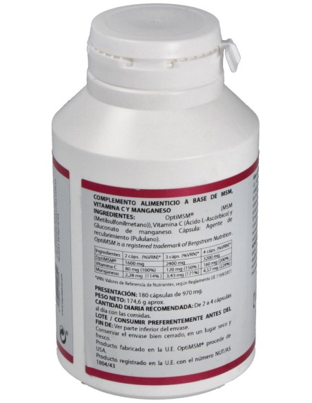 Holomega Holomsm  180 Cápsulas