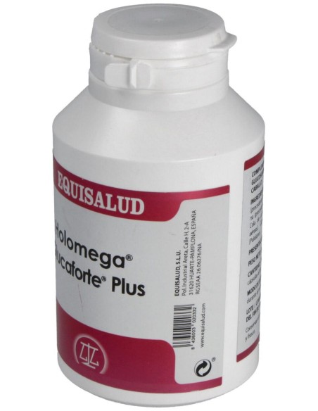 Equisalud Holomega Glucaforte Plus 180Caps