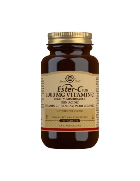 Solgar Ester C Plus Vitamina C 1000 mg 180 Comprimidos
