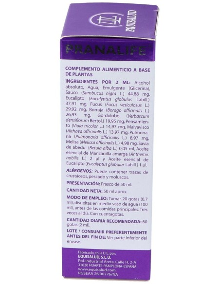 Equisalud Pranalife 5 50Ml