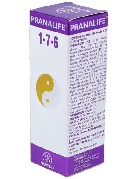 Pranalife 1-7-6 50Ml.