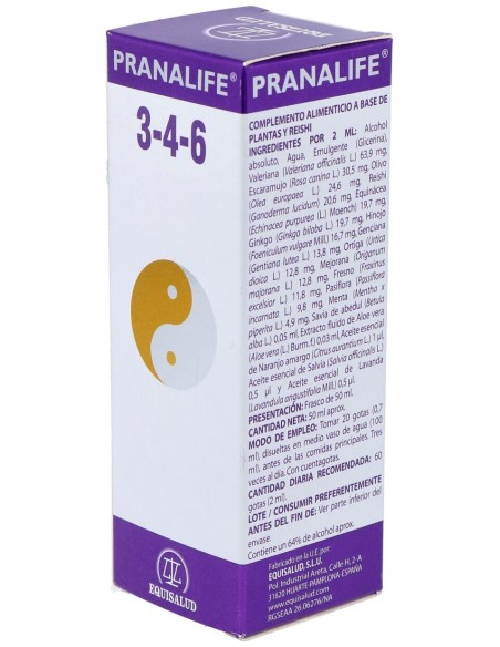 Pranalife 3-4-6 50Ml.