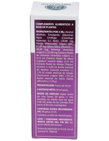 Vibroextract Sistema Hormonal 50Ml.