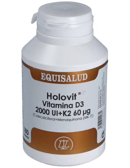 Holovit Vit. D3 2000Ui+K2 60Mcg+Menaquinona 180Cap