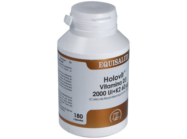 Holovit Vit. D3 2000Ui+K2 60Mcg+Menaquinona 180Cap