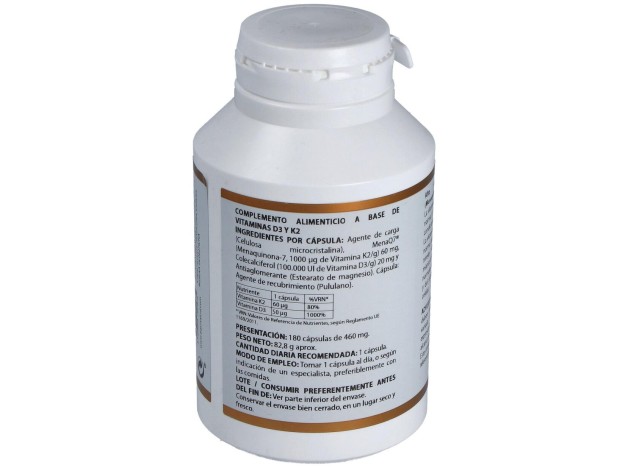 Holovit Vit. D3 2000Ui+K2 60Mcg+Menaquinona 180Cap
