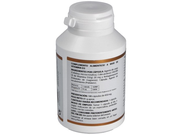 Holovit Vit. D3 2000Ui (Colecalciferol) 180Cap.