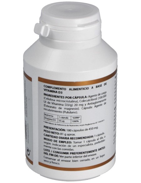 Holovit Vit. D3 2000Ui (Colecalciferol) 180Cap.