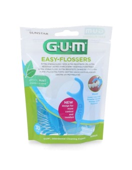 Gum Easy Flossers 30 Uds