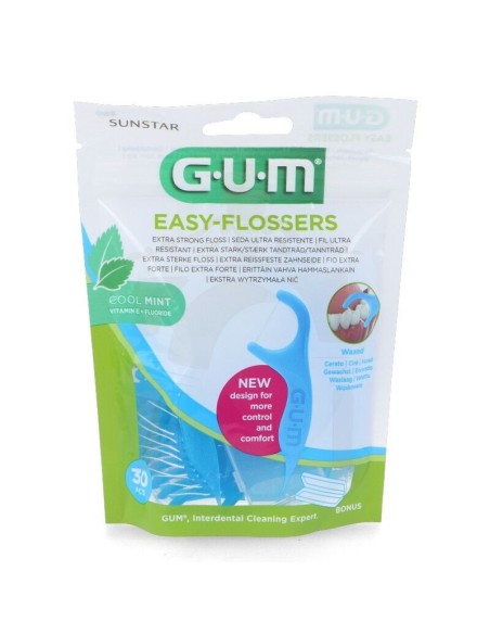 Gum Easy Flossers 30 Uds