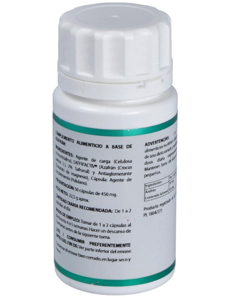Equisalud Ayurveda Azafrán 50Caps