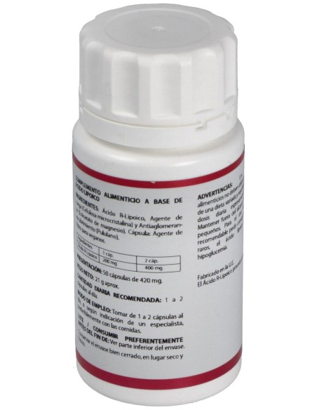 Equisalud Holomega Acido Rlipoico 50 Cápsulas