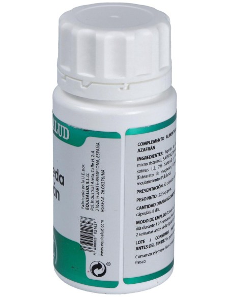 Equisalud Ayurveda Azafrán 50Caps