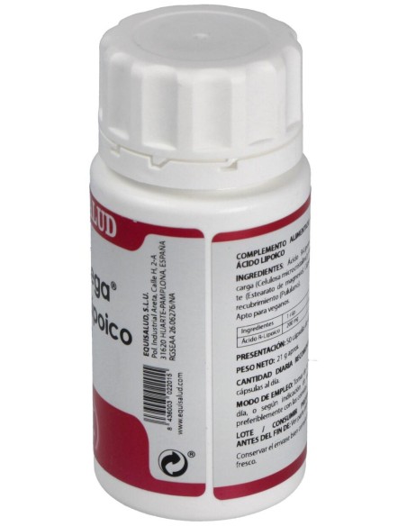 Equisalud Holomega Acido Rlipoico 50 Cápsulas