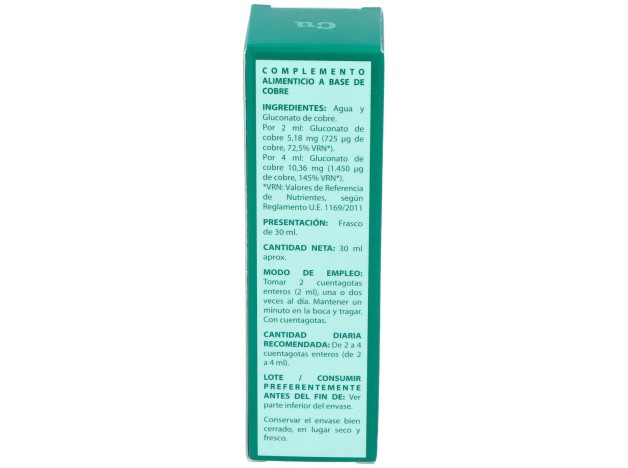 Oligogluco-Cu Cobre 30Ml.