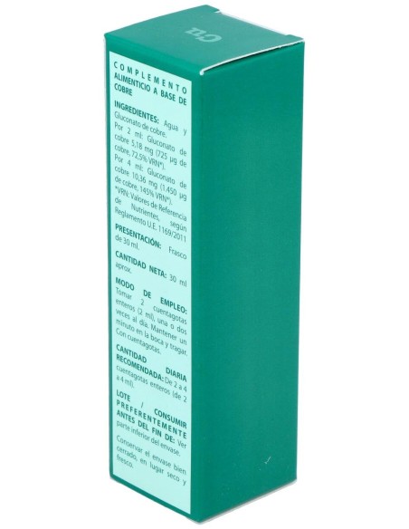 Oligogluco-Cu Cobre 30Ml.