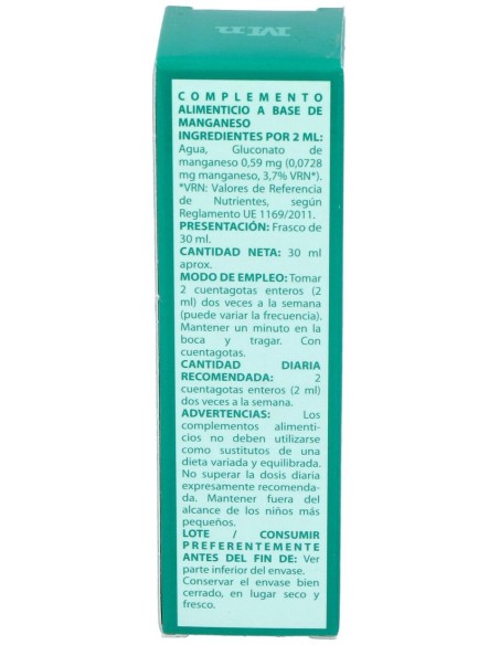 Oligogluco-Mn Manganeso 30Ml.