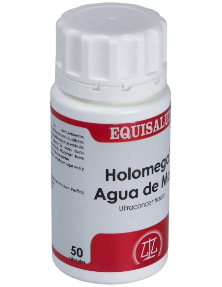 Holomega Agua De Mar Ultraconcentrada 50 Cáp.