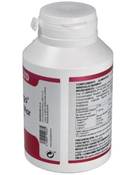 Equisalud Holomega Agua De Mar Ultraconcentrada 180Caps