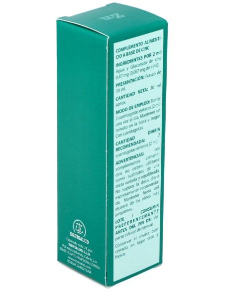 Equisalud Oligogluco Zn Zinc 30Ml