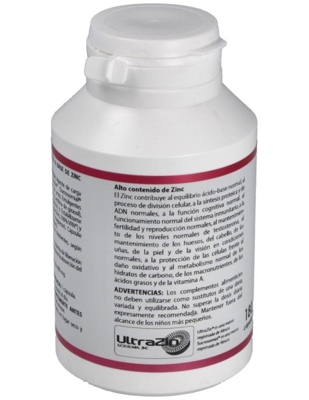 Holomega Zinc Liposomado 180Cap.