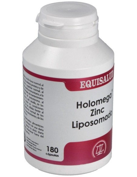 Holomega Zinc Liposomado 180Cap.