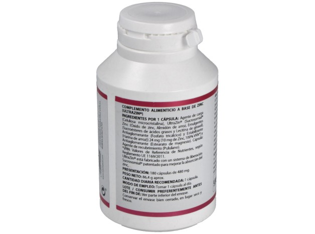 Holomega Zinc Liposomado 180Cap.