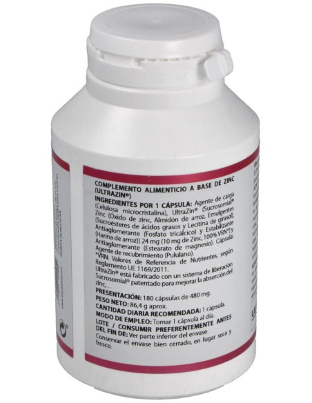 Holomega Zinc Liposomado 180Cap.