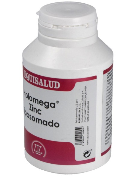 Holomega Zinc Liposomado 180Cap.