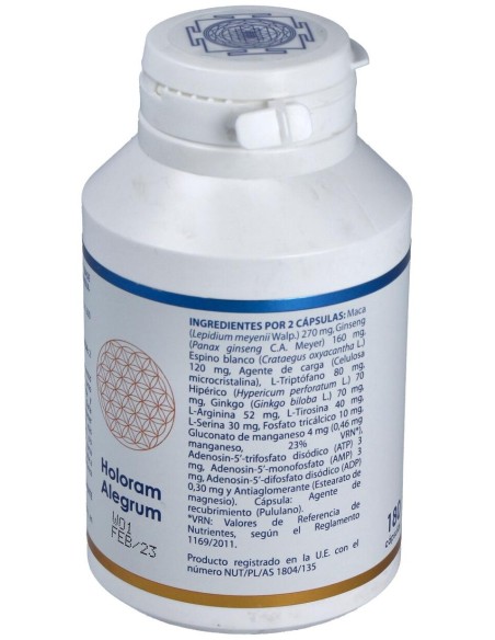 Holoram Alegrum 180Cap.