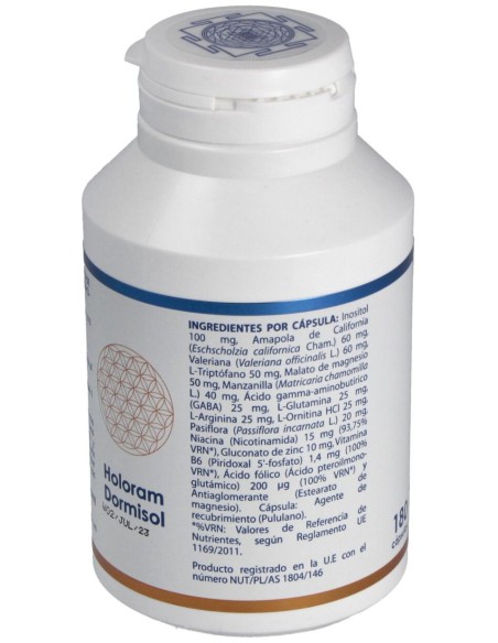 Equisalud Holoram Dormisol 180Caps
