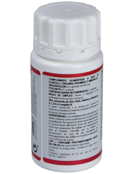 Holomega Hipotir 50 Cápsulas