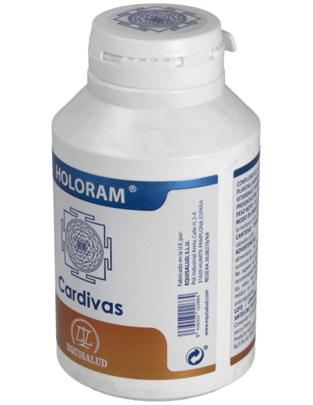 Equisalud Holoram Cardivas 180Caps