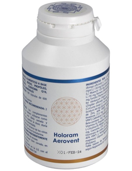 Equisalud Holoram Aerovent 180Caps