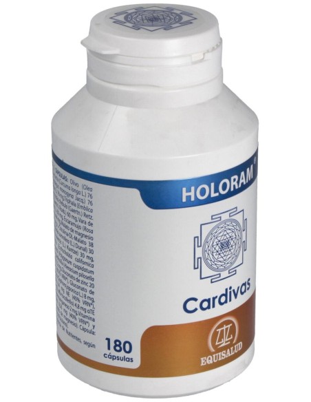 Equisalud Holoram Cardivas 180Caps