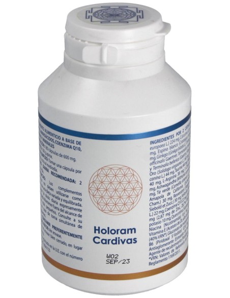 Equisalud Holoram Cardivas 180Caps