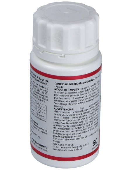 Holomega Berberina Con Acido Lipoico 50Cap.