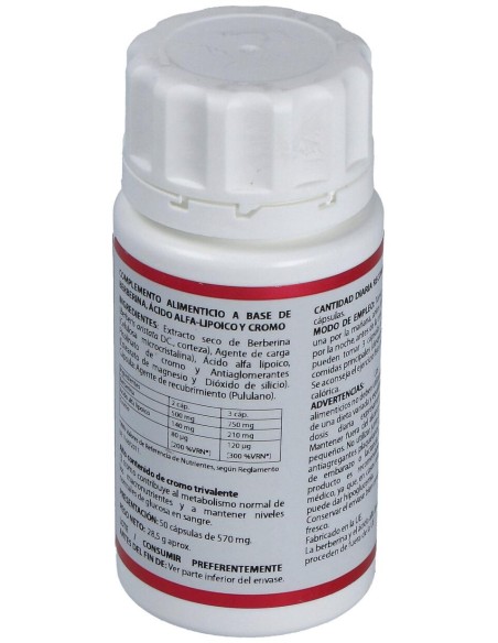 Holomega Berberina Con Acido Lipoico 50Cap.