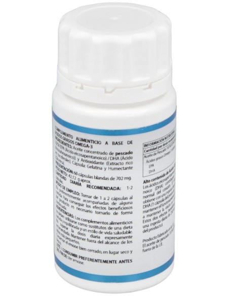 Equisalud Omega 3 Dha Alto Contenido Epa50-Dha250 60Caps