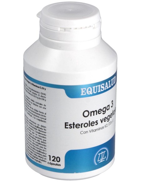Omega 3 Esteroles Vegetales Vit K2, D3, E 120Cap