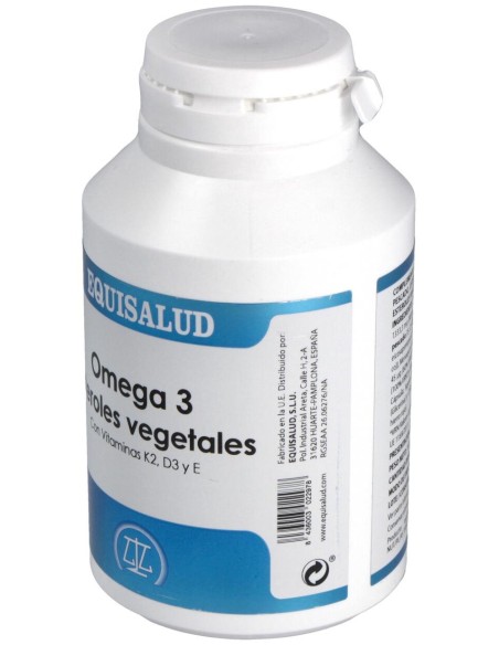 Omega 3 Esteroles Vegetales Vit K2, D3, E 120Cap
