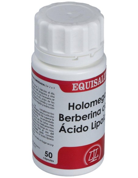 Holomega Berberina Con Acido Lipoico 50Cap.